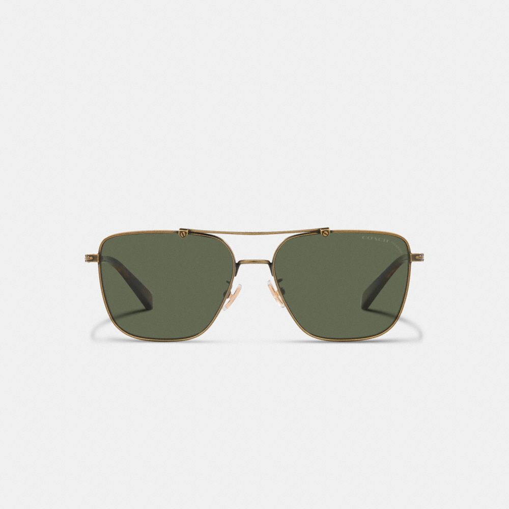 Signature Metal Navigator Sunglasses