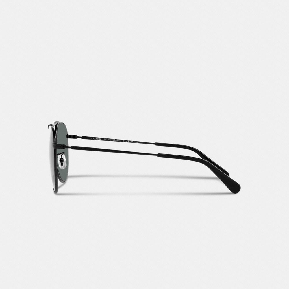 Lunettes De Soleil Aviateur En Métal Signature