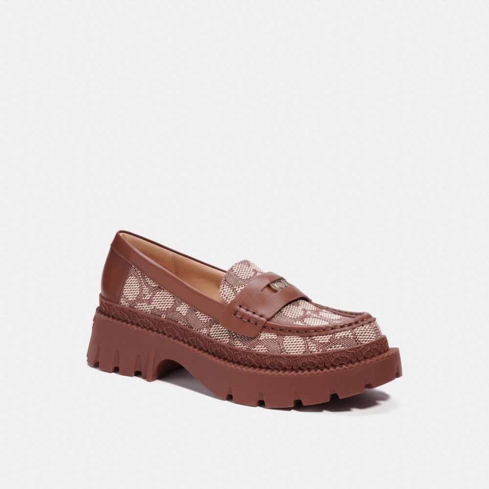 Coach store loafers clearance