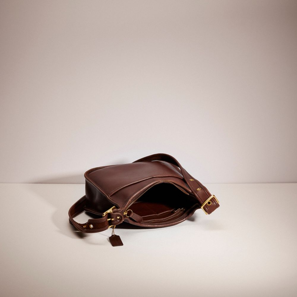 COACH®,Vintage Large Legacy Zip Bag,,Inside View,Top View