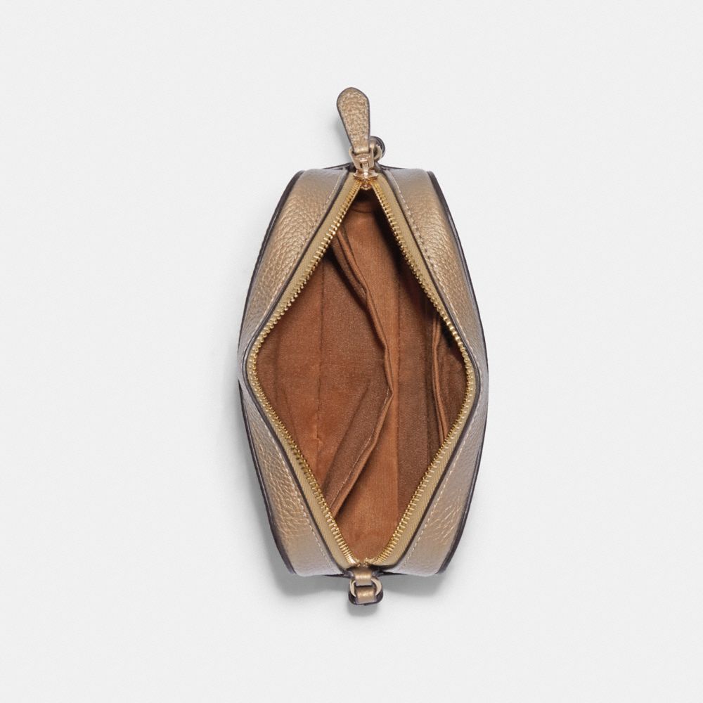 COACH®,Mini Camera Bag,,Inside View,Top View