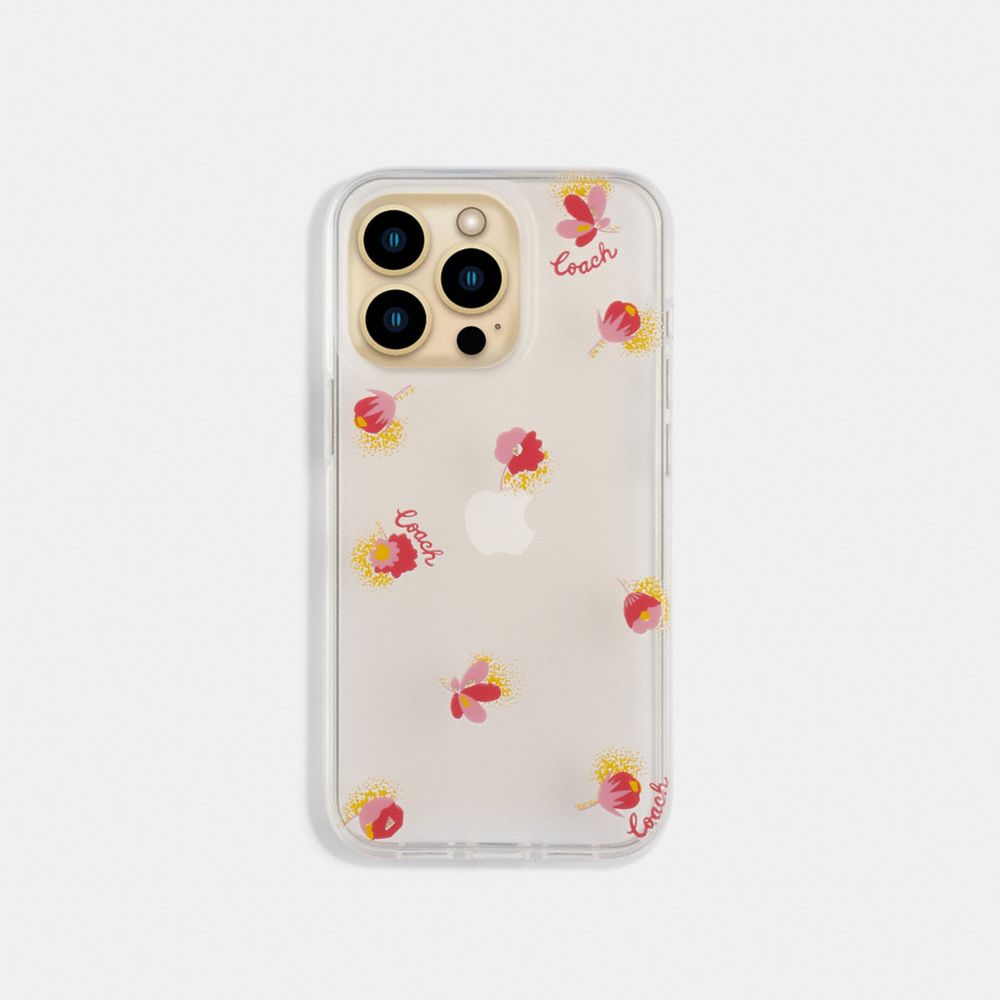 COACH OUTLET® | Iphone 13 Pro Case With Pop Floral Print
