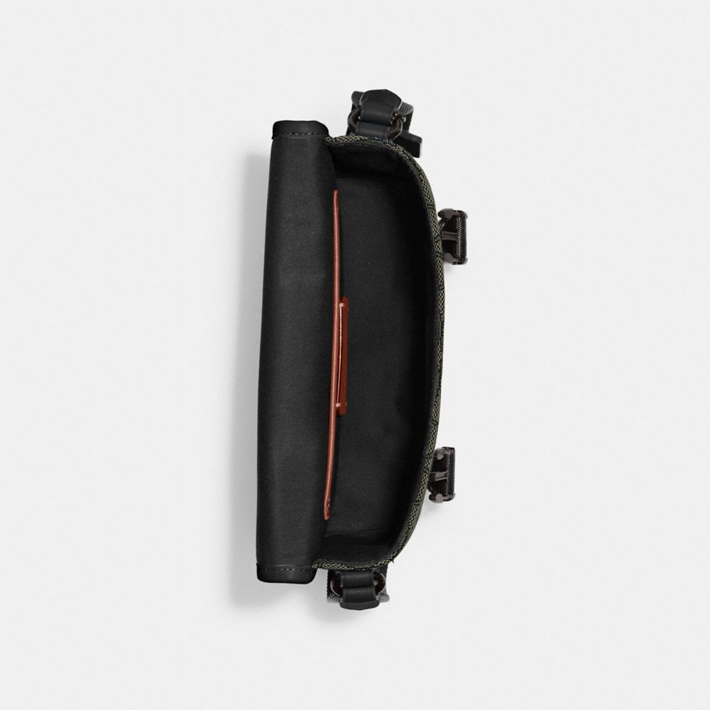 COACH®,League Hybrid Crossbody In Signature Jacquard,,Inside View,Top View