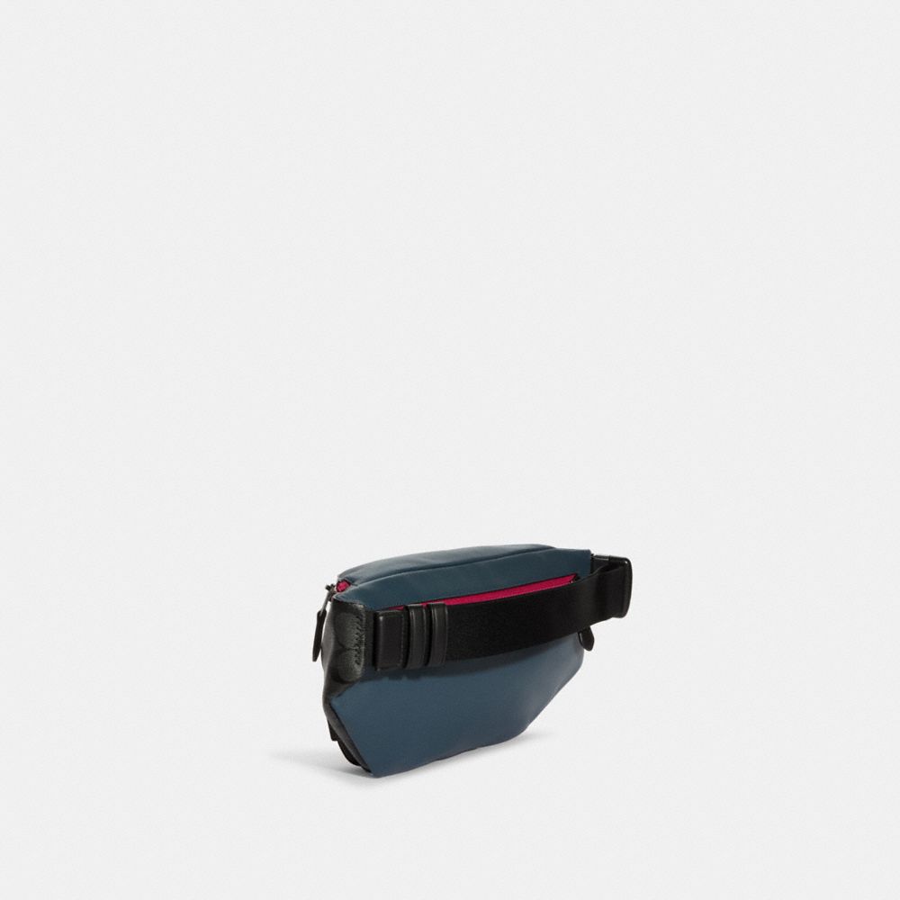 Sac ceinture Track en toile signature color block avec Coach