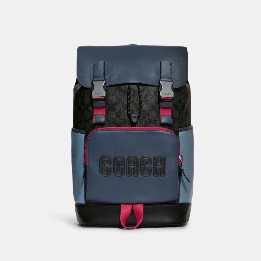 Coach track backpack sale