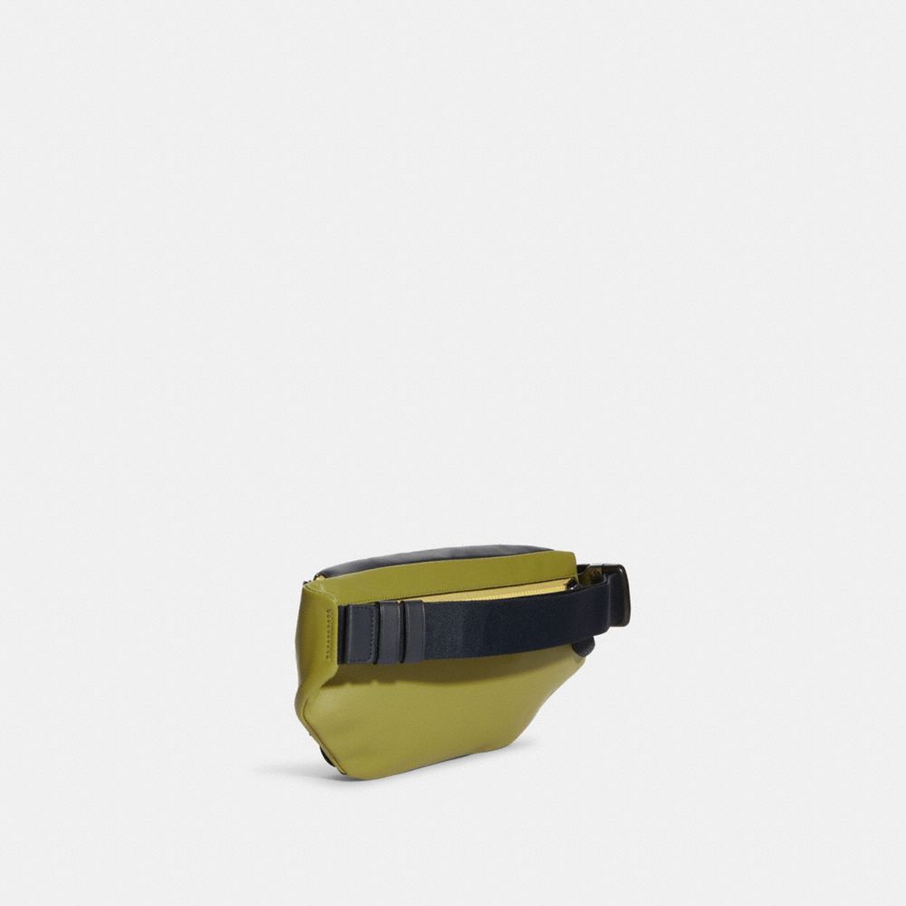 COACH®,Track Belt Bag In Colorblock With Coach,,Angle View