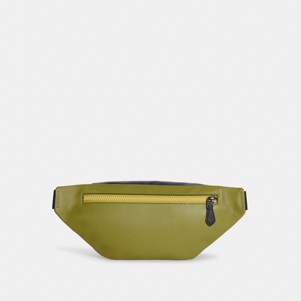 COACH®,Track Belt Bag In Colorblock With Coach,,Back View