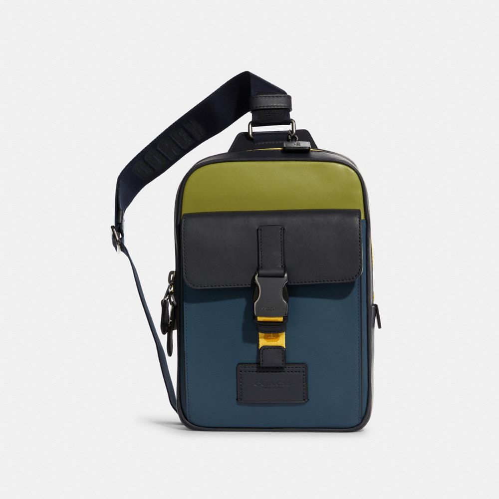 コーチ バッグ COACH Track Pack In Colorblock-