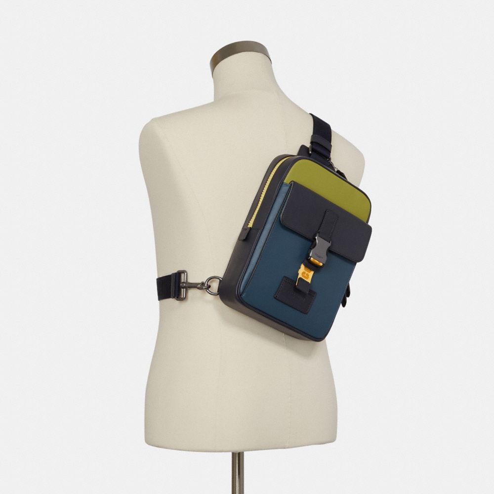Track Pack In Colorblock With Coach