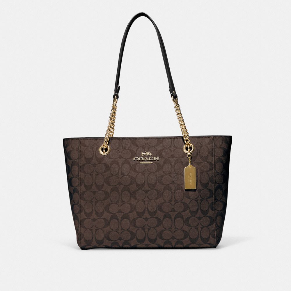 Cammie Chain Tote In Signature Canvas