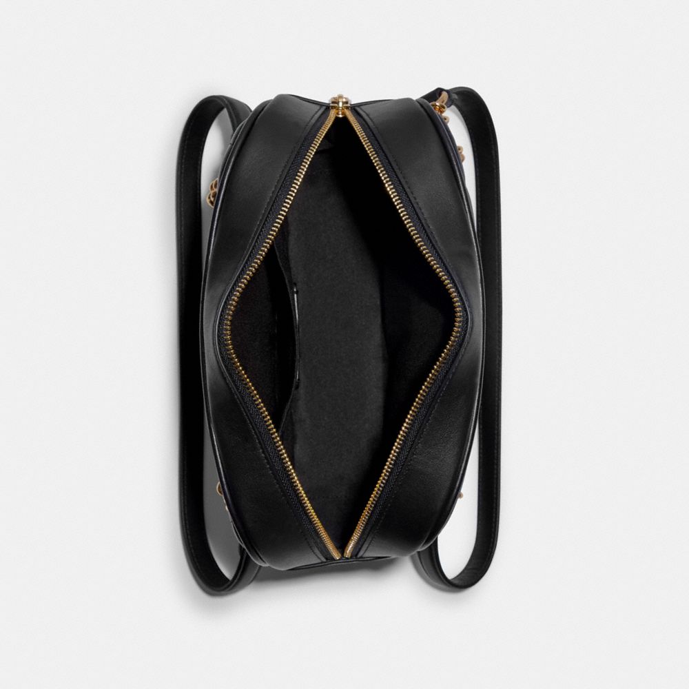 Sac à bandoulière Cammie Chain avec matelassage linéaire