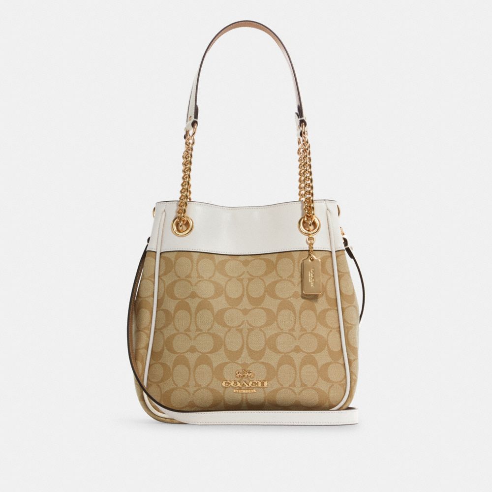 COACH OUTLET®  Cammie Chain Shoulder Bag In Signature Canvas