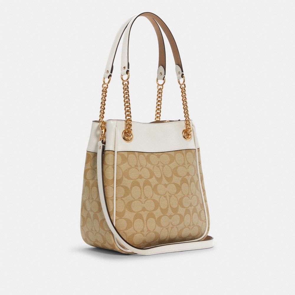 COACH OUTLET®  Cammie Chain Shoulder Bag In Signature Canvas