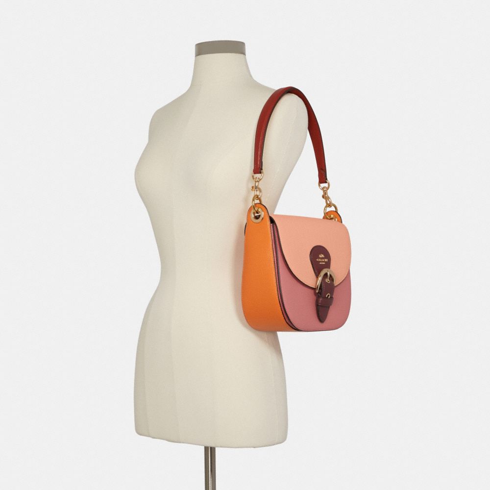 COACH®,Kleo Shoulder Bag 23 In Colorblock,,Alternate View