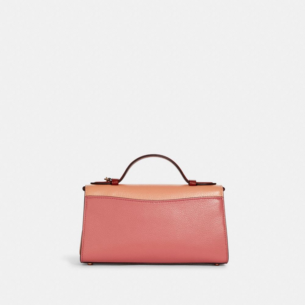 COACH®,Kleo Top Handle In Colorblock,,Back View