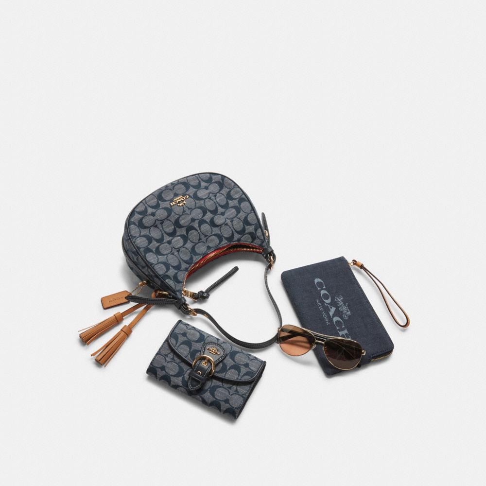 Gold/Denim Multi,Winkelansicht
