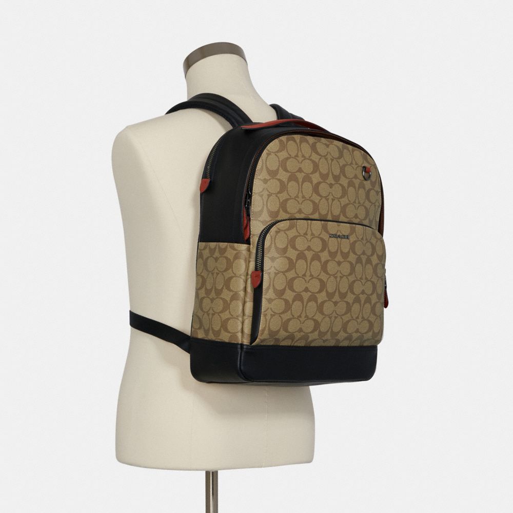 Coach best sale graham backpack