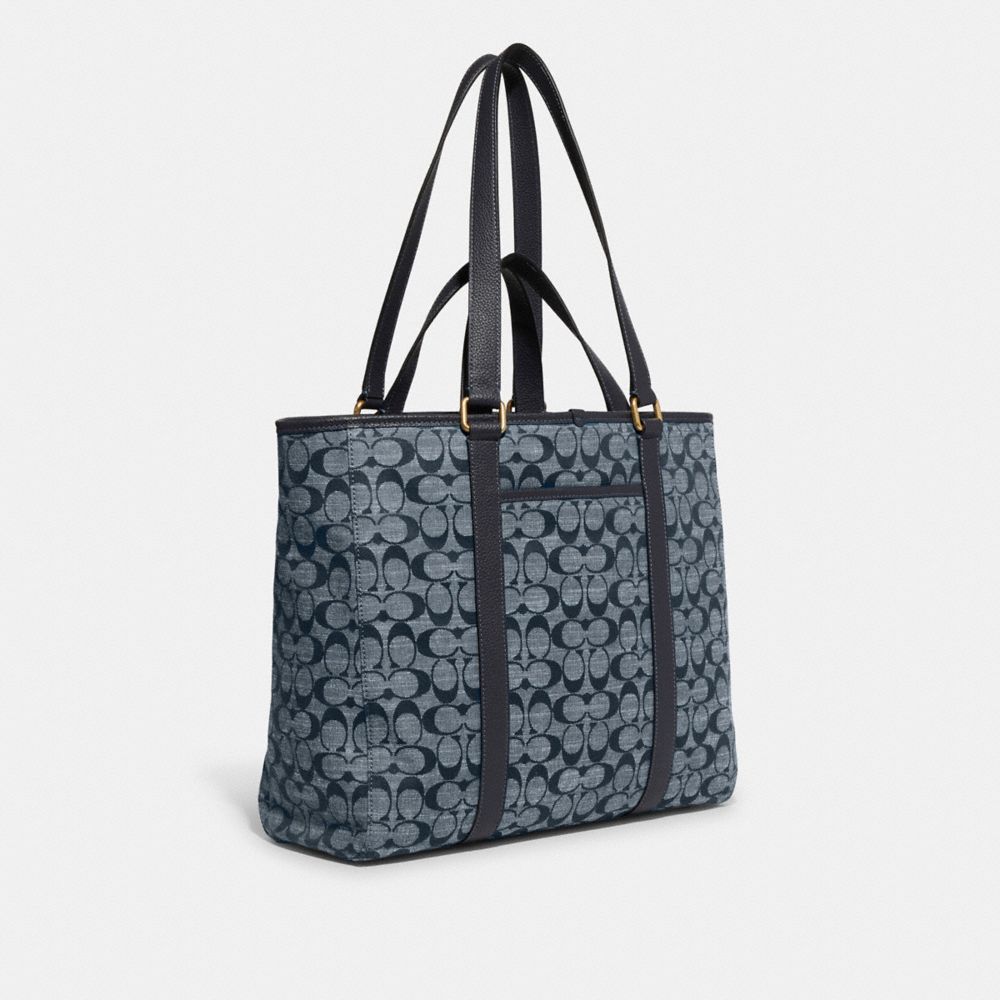 Hudson tote best sale with coach print