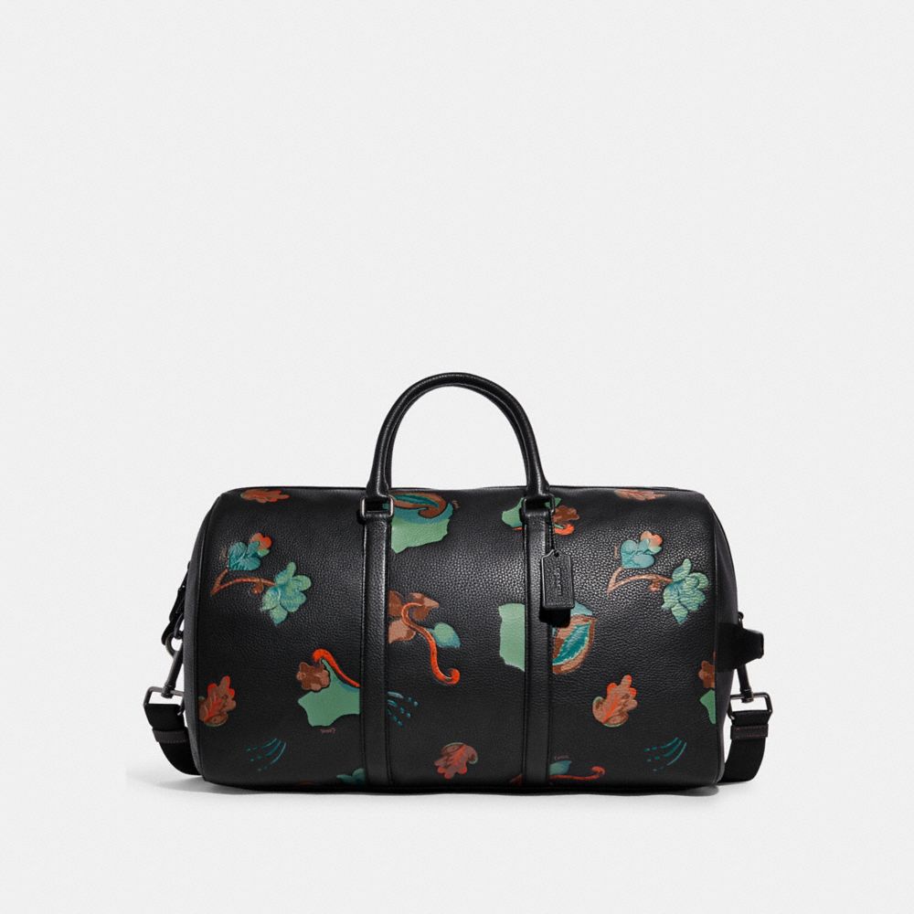 Gucci X Disney Mickey Mouse Monogram Duffel Travel Bag 