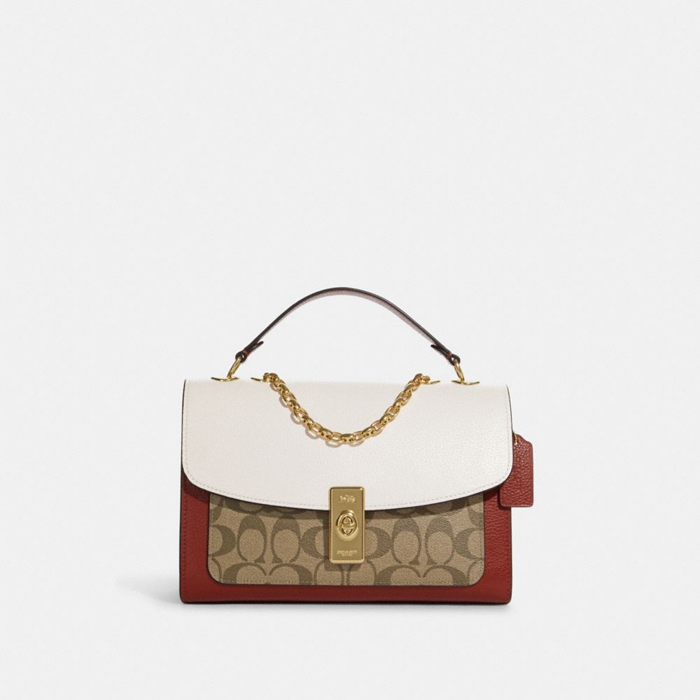 Coach Outlet Nolita 19 With Chain In Colorblock