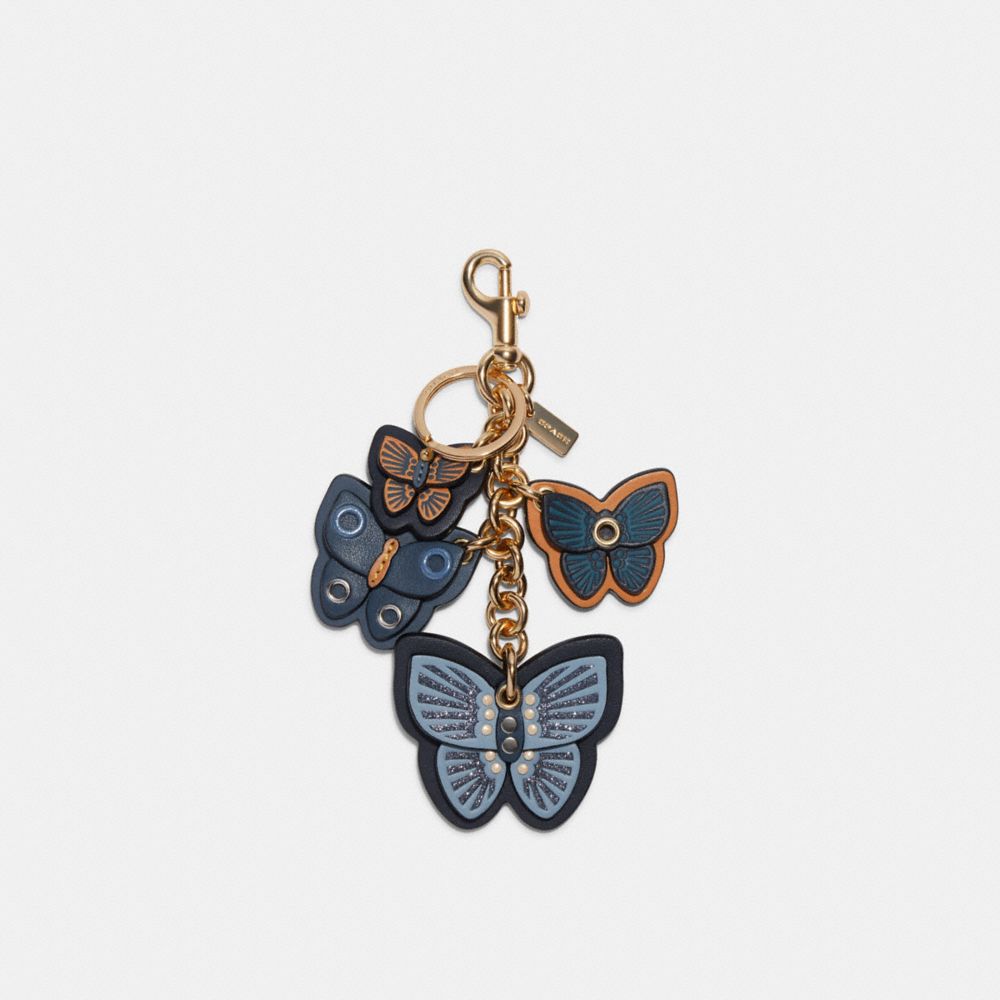 COACH®  Butterfly Cluster Bag Charm