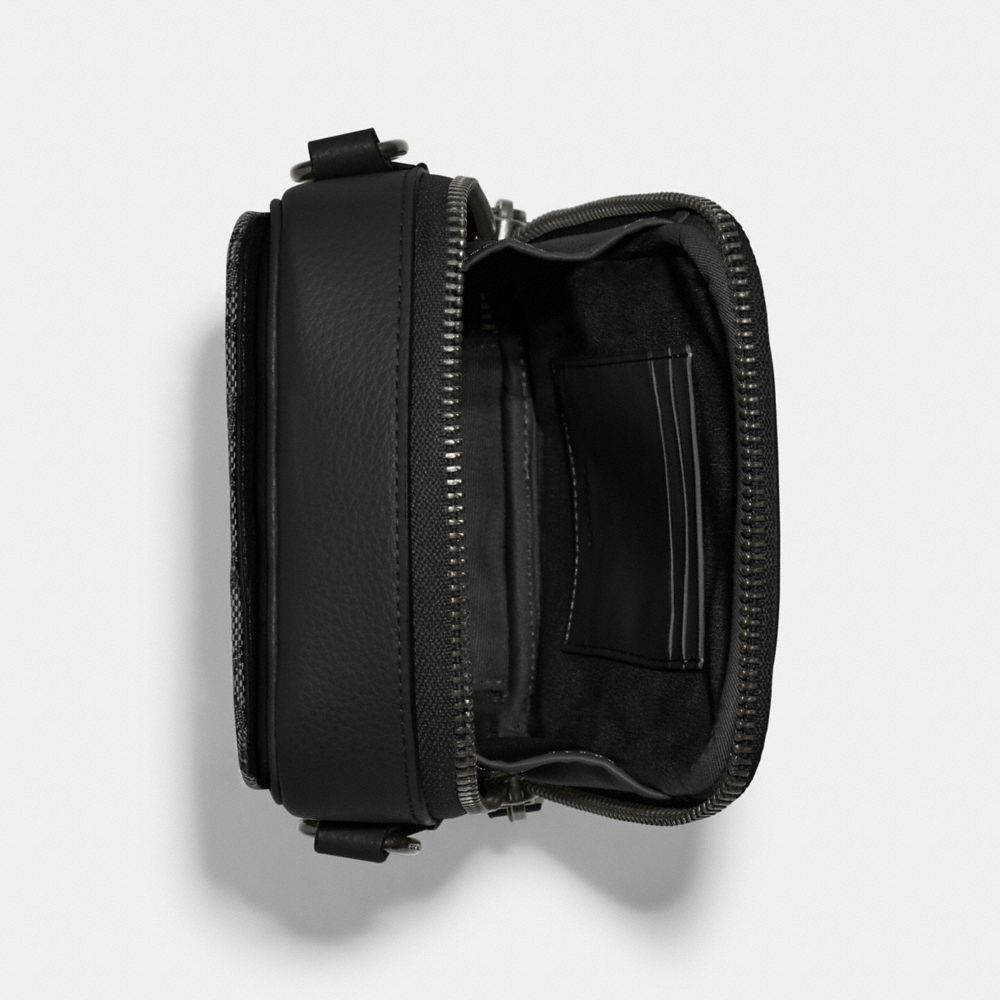 COACH®,Stanton Crossbody In Signature Jacquard,,Inside View,Top View