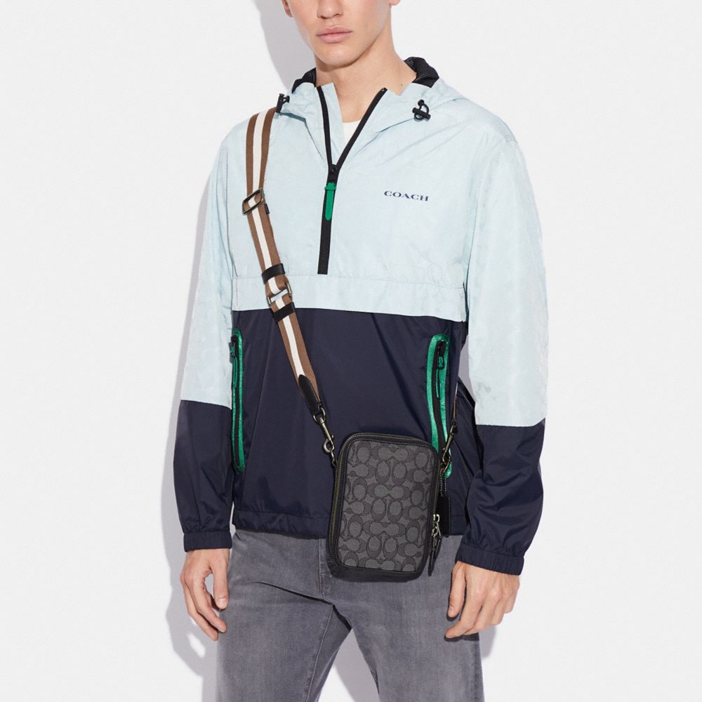 COACH®,Stanton Crossbody In Signature Jacquard,,Detail View