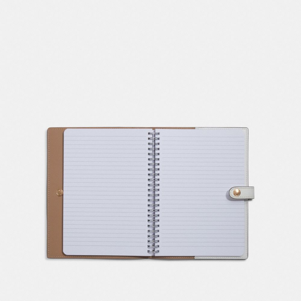 Carnet De Notes En Toile Signature Avec Imprimé Floral Mystique