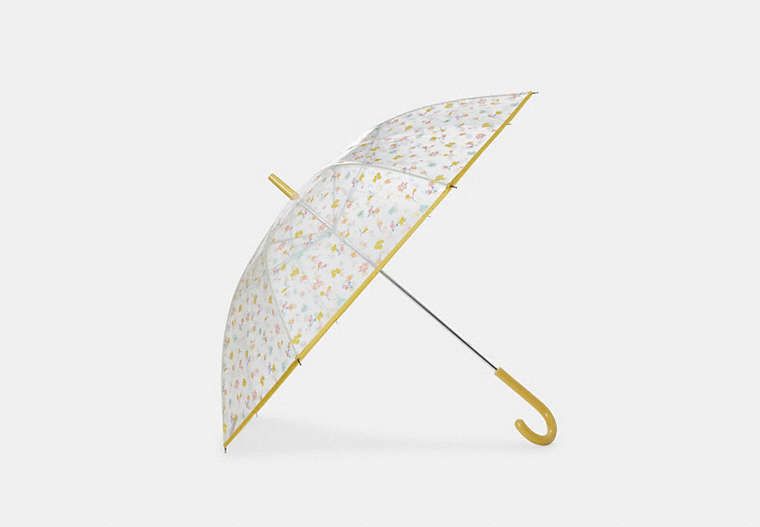 Clear Bubble Umbrella In Mystical Floral Print