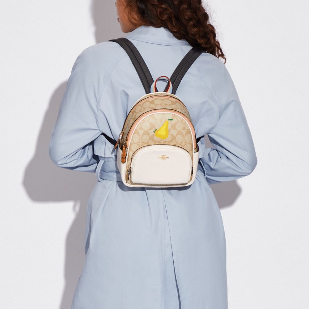 Coach 2024 mini backpack