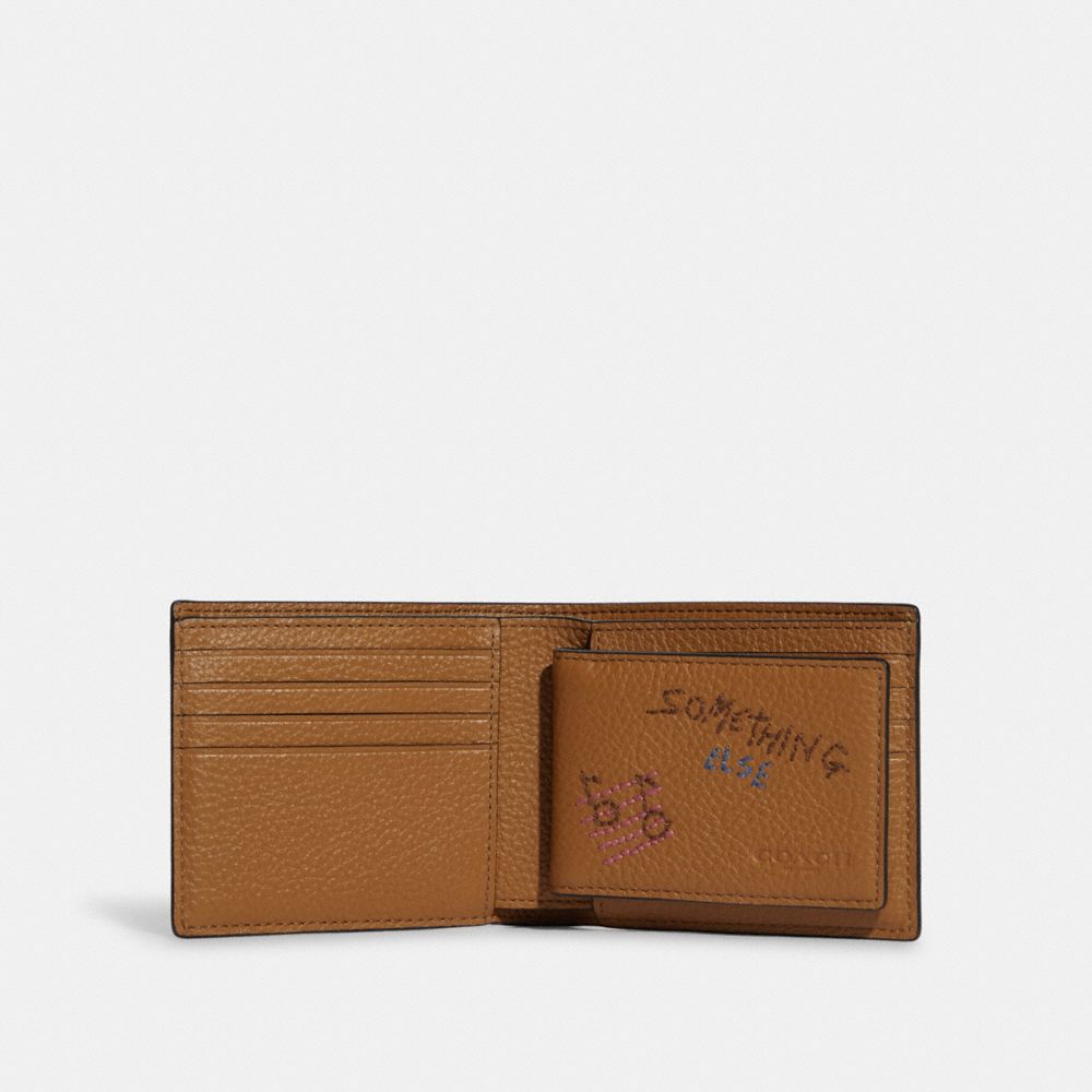 3 In 1 Wallet With Diary Embroidery
