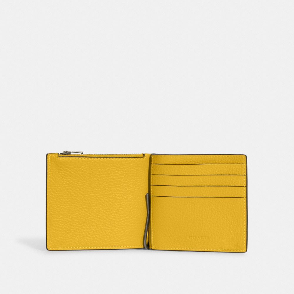 COACH®,マネー クリップ ジップ ウォレット,二つ折り&三つ折り財布,ｶﾅﾘｰ