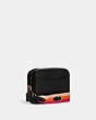 COACH®,MINI CAMERA BAG WITH DIARY EMBROIDERY,Gold/Black Multi,Angle View