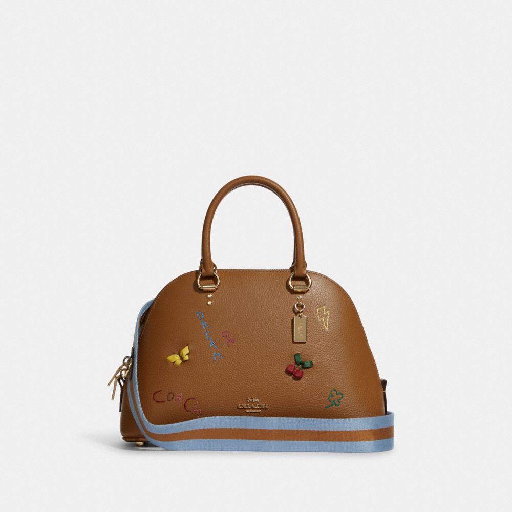 Buy Coach C8281 Katy Satchel With Diary Embroidery