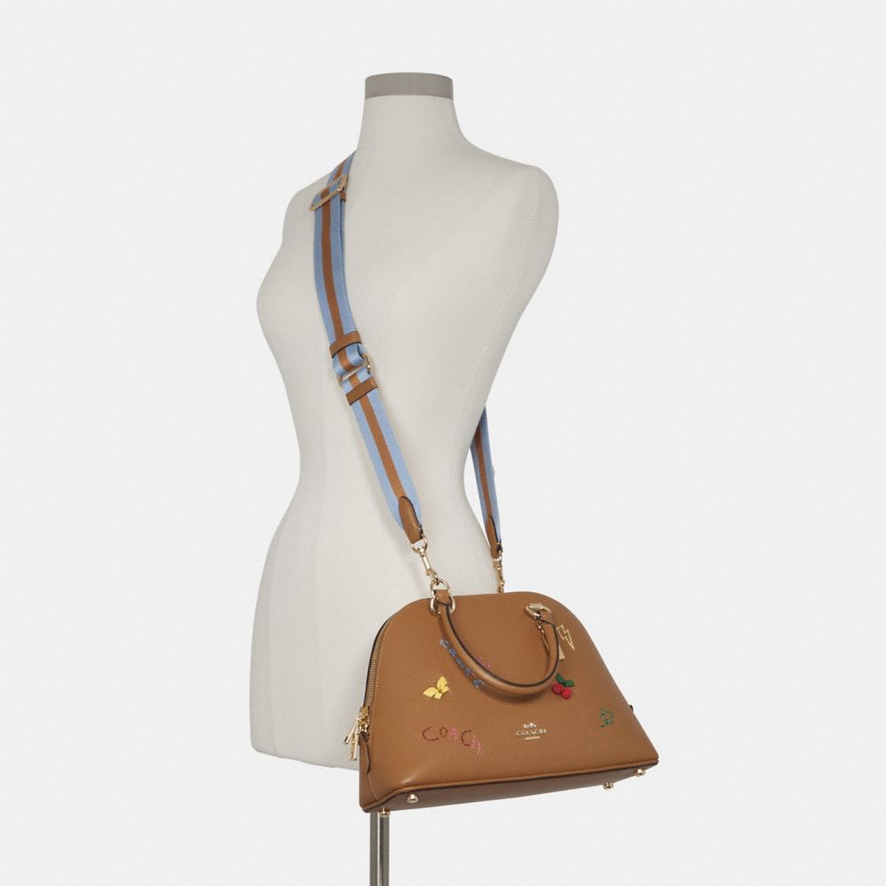 COACH® Outlet | Katy Satchel With Diary Embroidery