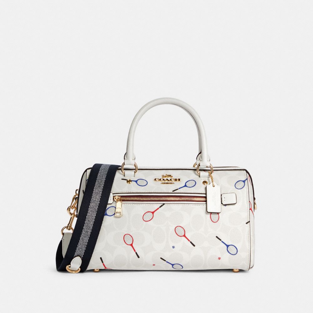 COACH® Outlet  Rowan Satchel With Stripe Star Print