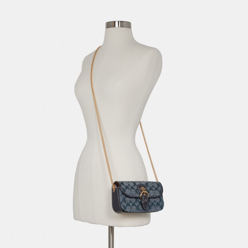 Kleo Crossbody In Signature Chambray