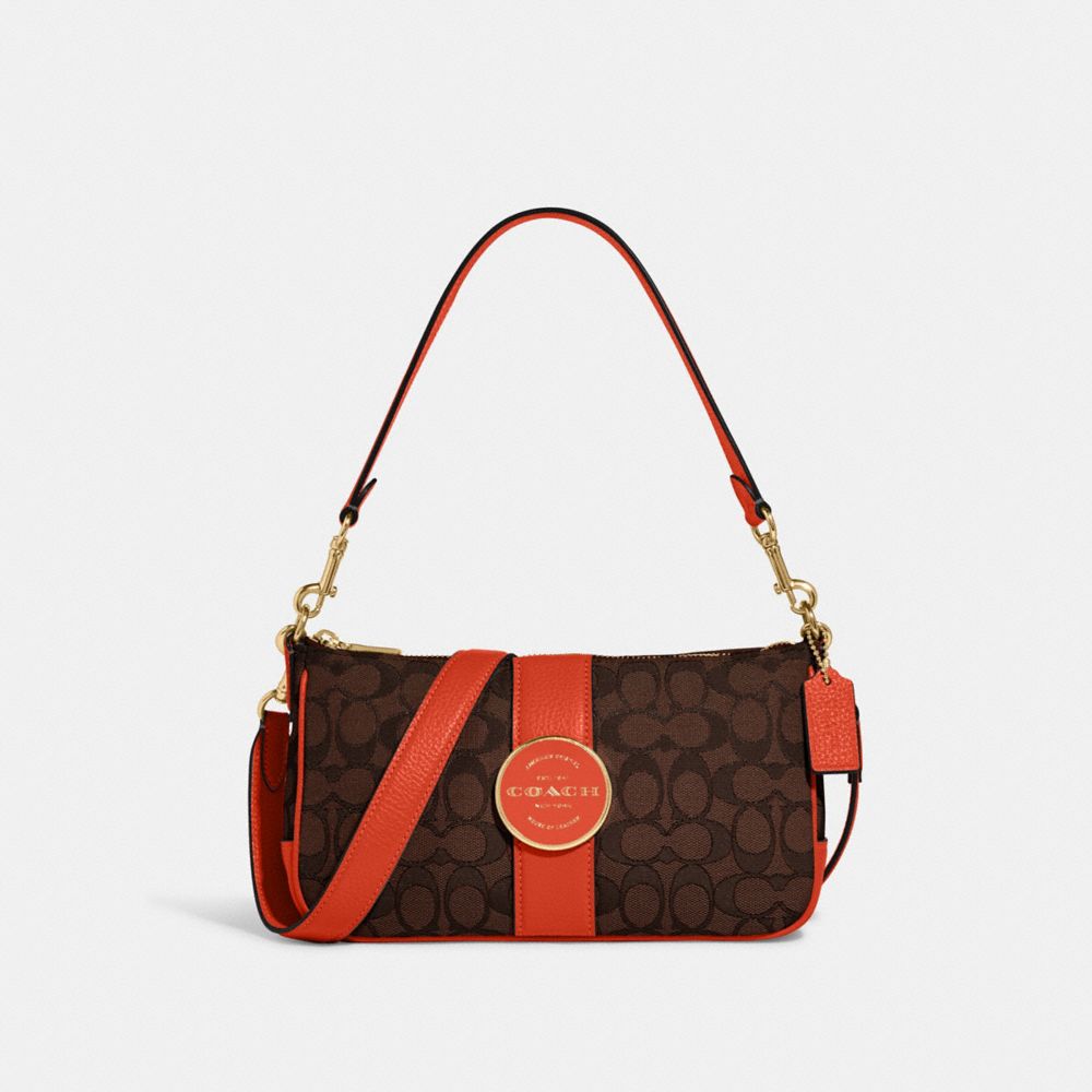 COACH OUTLET®  Lonnie Baguette In Signature Jacquard