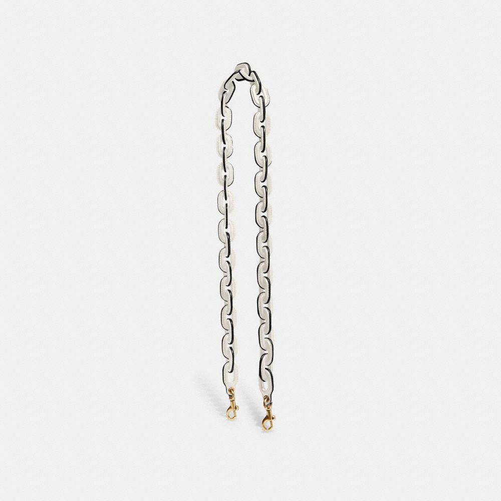 COACH®: Signature Link Chain Strap