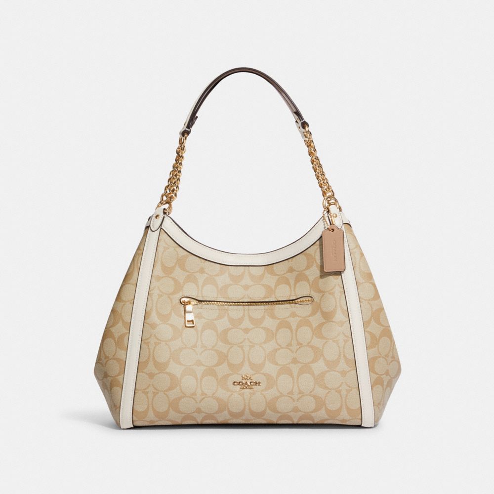 Bolsa Coach SMALL MIA SHOULDER BAG IN SIGNATURE CANVAS F73177 