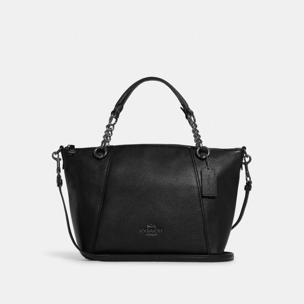 Coach prairie satchel online gunmetal