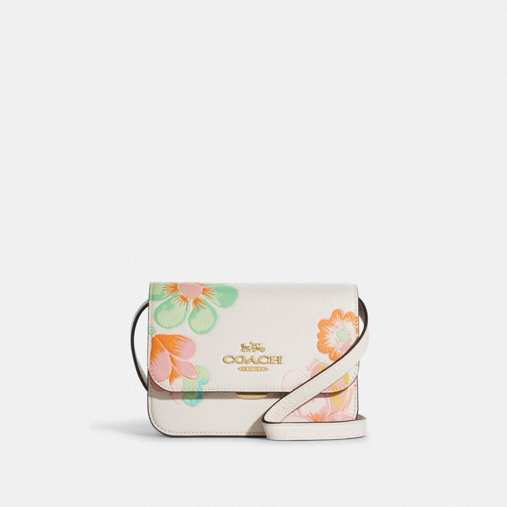 Coach FLORAL MINI CROSSBODY WITH CHAIN STRAP - $75 - From Amanda