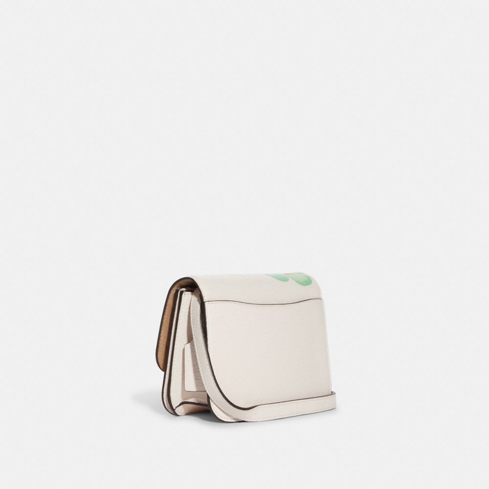 COACH®,Mini Brynn Crossbody With Dreamy Land Floral Print,,Angle View