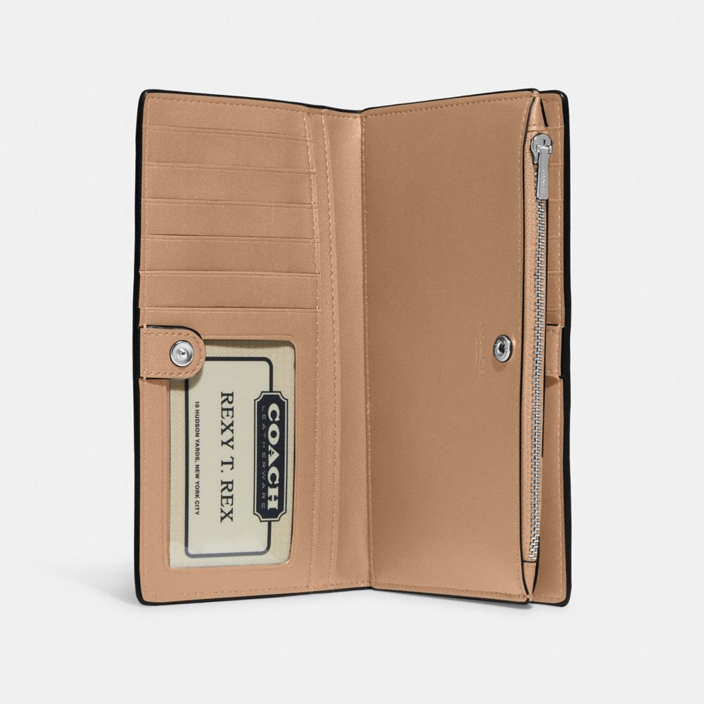 Coach skinny wallet online sale