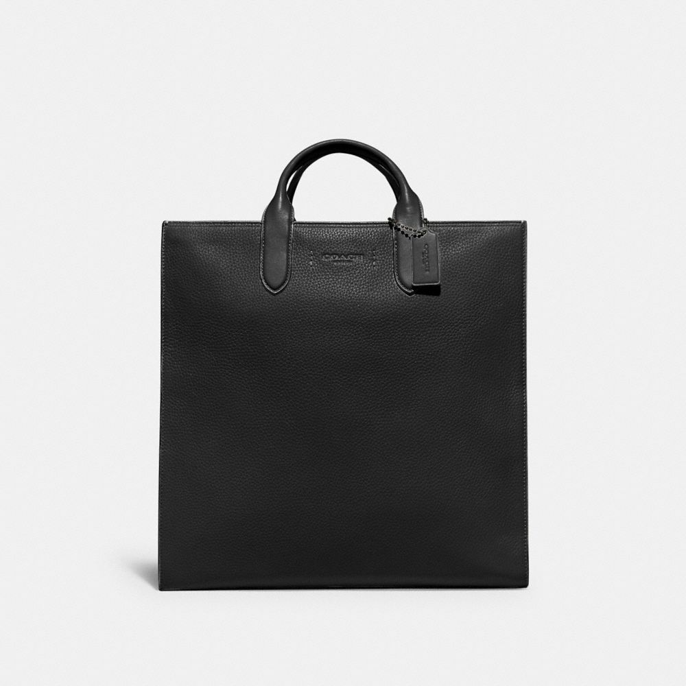 Tote bag - Pebble Leather - Black