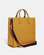 Gotham Tall Tote Bag In Signature Leather