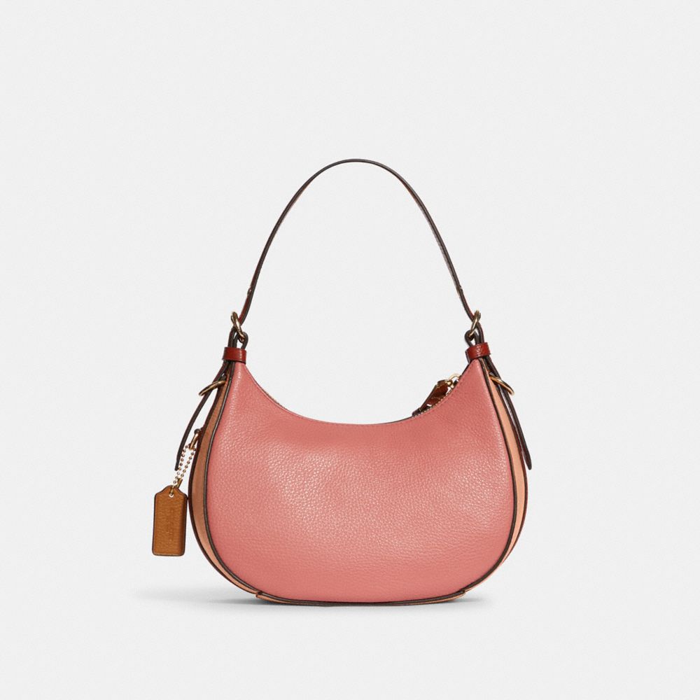 Coach C8745 Kay Crossbody In Colorblock In Gold/Faded Blush Multi