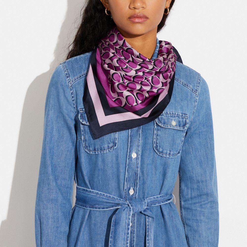 Coach scarves deals for women