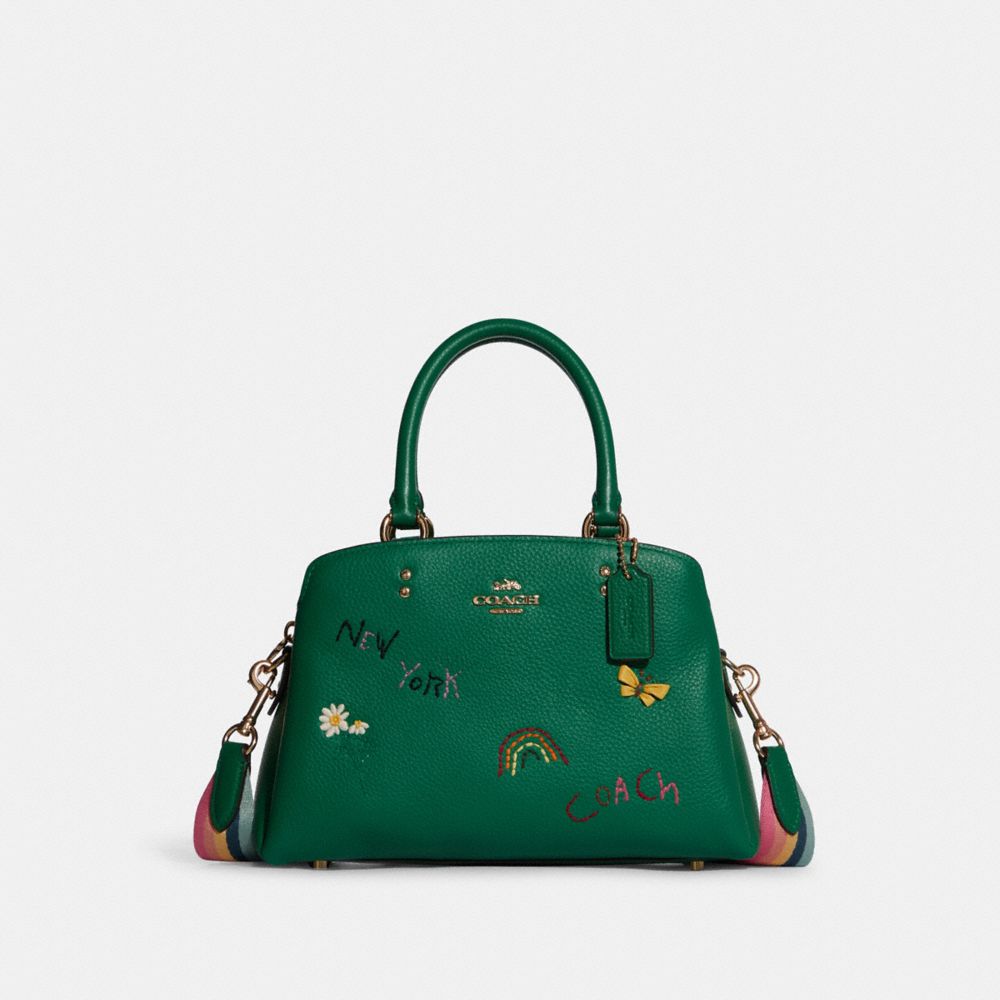 COACH® | Mini Lillie Carryall With Diary Embroidery