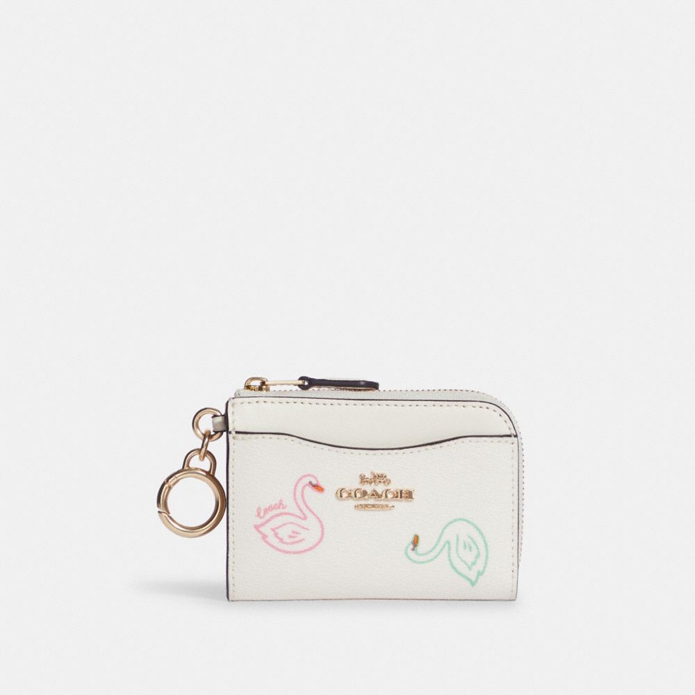 COACH Card Case in White